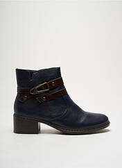 Bottines/Boots bleu RIEKER pour femme seconde vue