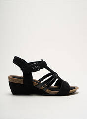 Sandales/Nu pieds noir LPB pour femme seconde vue