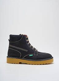 Bottines/boots fermeture lacets talon bas noir KICKERS homme