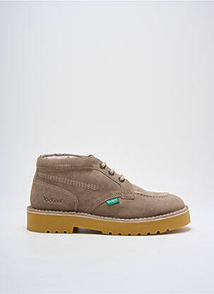 Bottines/boots nubuck talon bas beige KICKERS homme