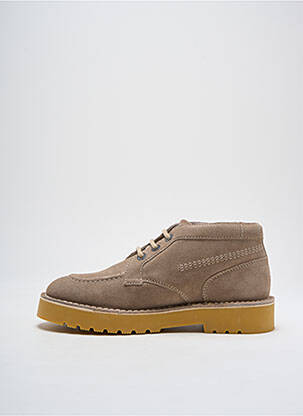 Bottines/boots nubuck talon bas beige KICKERS homme