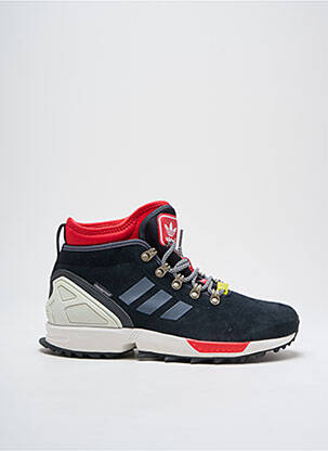 Baskets nubuck bout rond noir ADIDAS homme