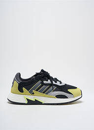 Baskets nubuck bout rond vert ADIDAS homme