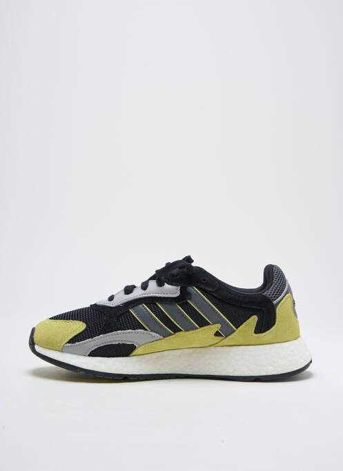 Baskets nubuck bout rond vert ADIDAS homme