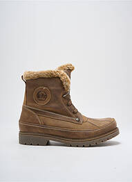 Bottines/boots fourrée talon bas marron PANAMA JACK homme