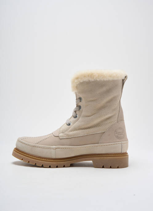 Bottines/Boots beige PANAMA JACK pour femme