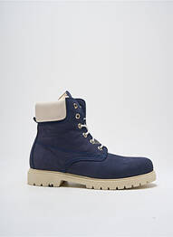 Bottines/boots nubuck talon bas bleu PANAMA JACK homme