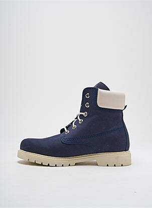 Bottines/boots nubuck talon bas bleu PANAMA JACK homme