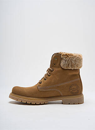 Bottines/boots nubuck talon bas marron PANAMA JACK homme