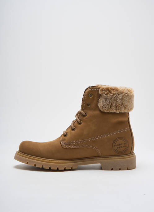 Bottines/boots nubuck talon bas marron PANAMA JACK homme