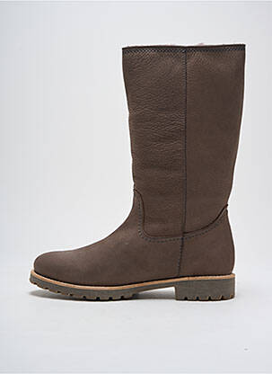 Bottes fourrée talon plat jusqu'à 3cm gris PANAMA JACK femme