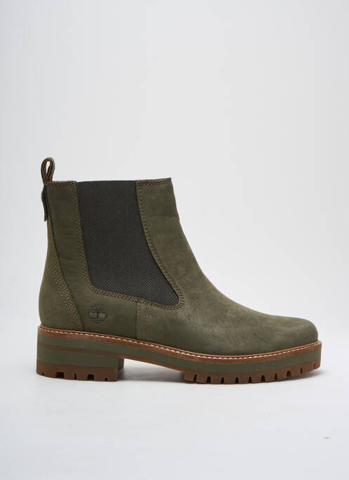 Bottines/Boots vert TIMBERLAND pour femme