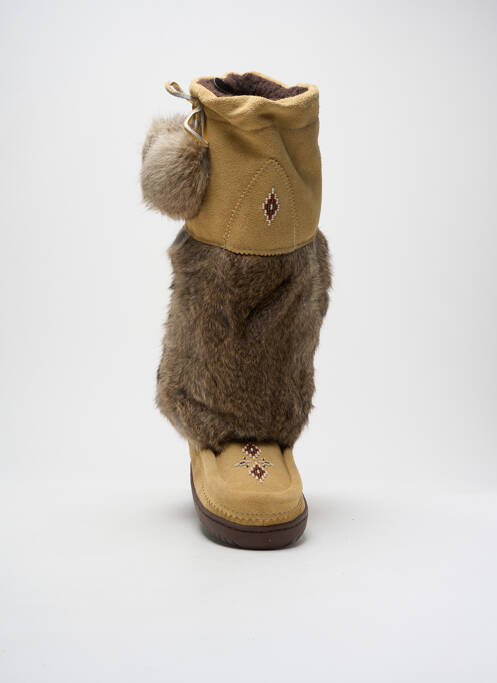 Bottes beige MANITOBAH femme