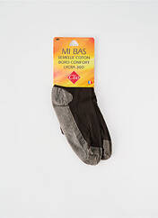 Chaussettes marron CLIO pour femme seconde vue