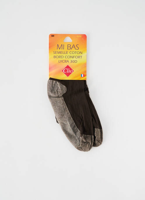 Chaussettes marron CLIO pour femme