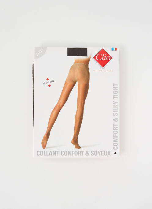 Collants gris CLIO pour femme