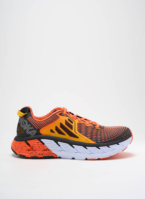 Baskets orange HOKA ONE ONE pour homme