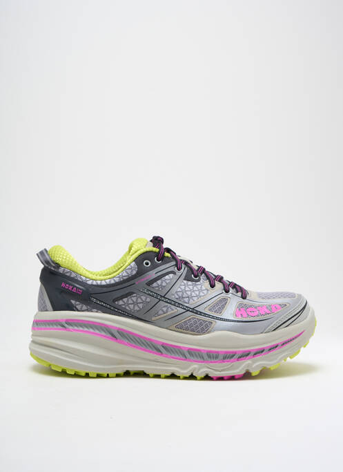 Baskets gris HOKA ONE ONE pour femme