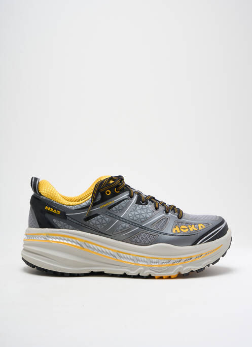 Baskets gris HOKA ONE ONE pour homme