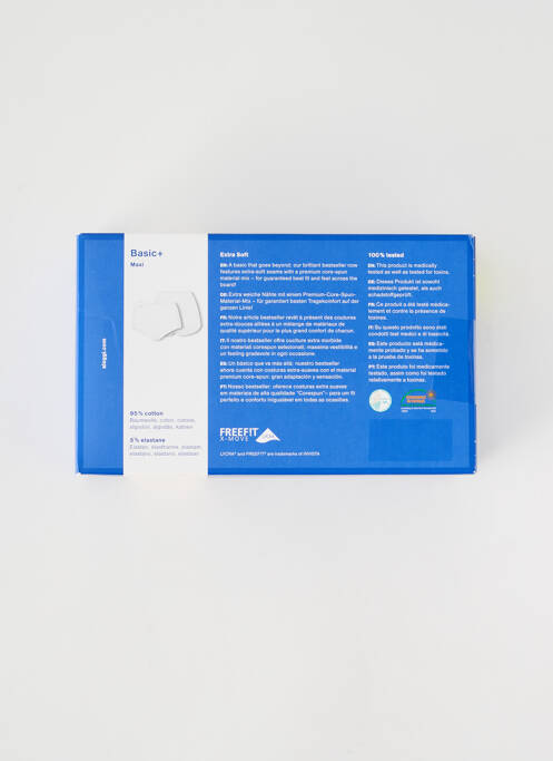 Culotte haute blanc SLOGGI pour femme