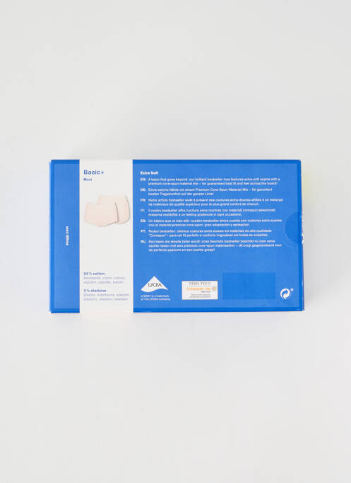 Culotte haute bleu SLOGGI pour femme