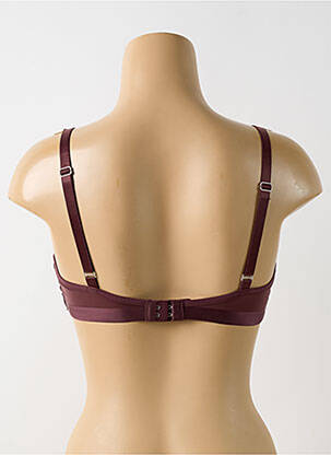 Soutien-gorge effet matière satinée haut soutien-gorge emboitant violet TRIUMPH femme
