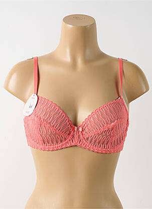 Soutien-gorge effet matière satinée haut soutien-gorge emboitant orange TRIUMPH femme