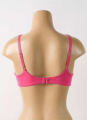 Soutien-gorge effet matière satinée haut soutien-gorge emboitant rose TRIUMPH femme