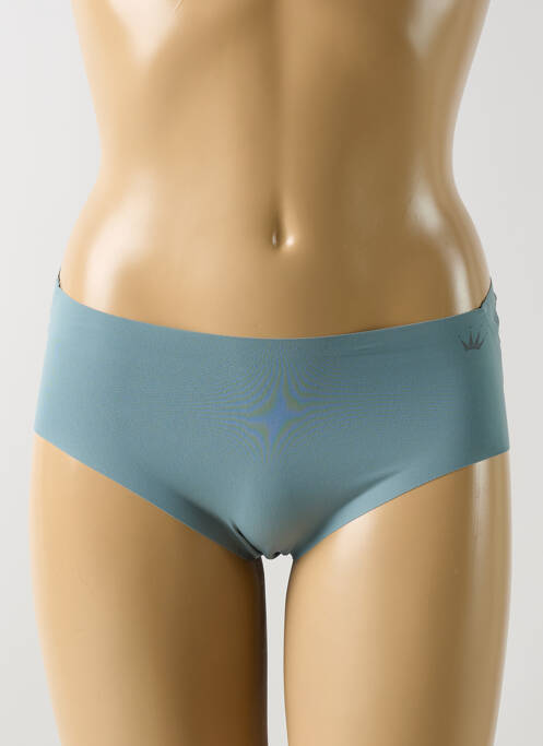 Shorty effet matière satinée bleu TRIUMPH femme