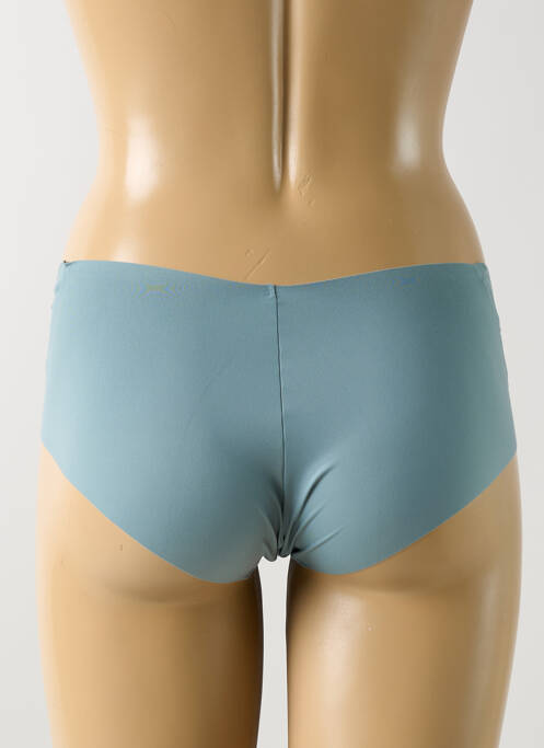 Shorty effet matière satinée bleu TRIUMPH femme