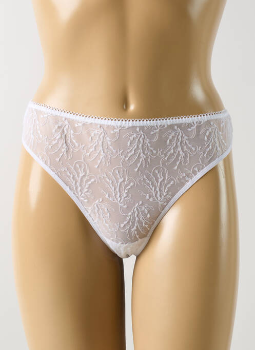 Tanga blanc SIMONE PERELE pour femme