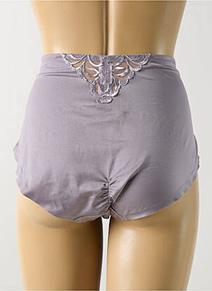 Culotte haute effet matière satinée gris TRIUMPH femme