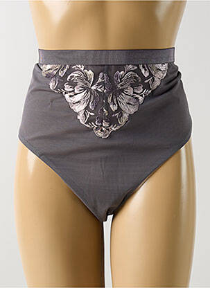 Culotte haute gris FLORALE BY TRIUMPH pour femme