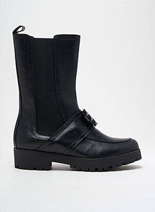Bottines/boots matière lisse talon de 4 à 6cm noir ROSEWOOD femme