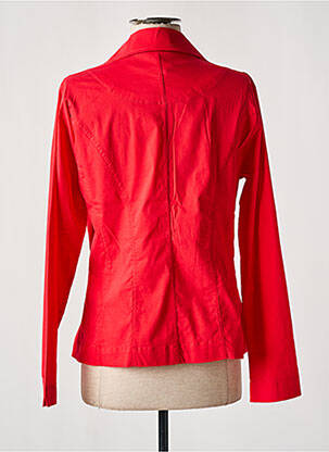 Blazer coupe cintrée rouge DOLCEZZA femme