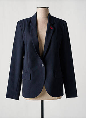 Blazer poches bleu EVA KRYSTAL femme