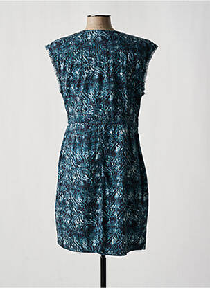Gilet manches courtes manches courtes bleu EVA KAYAN femme
