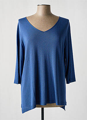 Pull bleu PAOLA BURANI pour femme