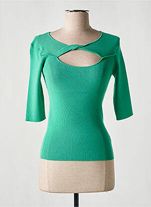 Pull vert ESQUALO pour femme