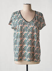 T-shirt vert C'EST BEAU LA VIE pour femme seconde vue