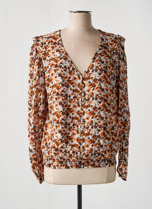 Blouse marron ESQUALO pour femme