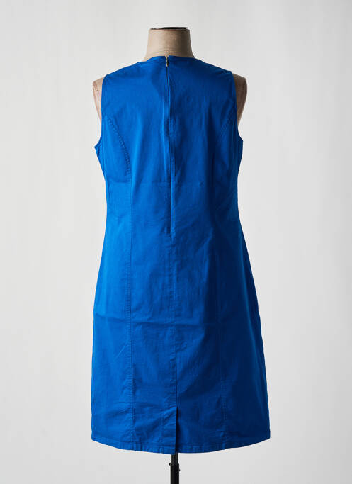 Robe mi-longue bleu GUY DUBOUIS pour femme
