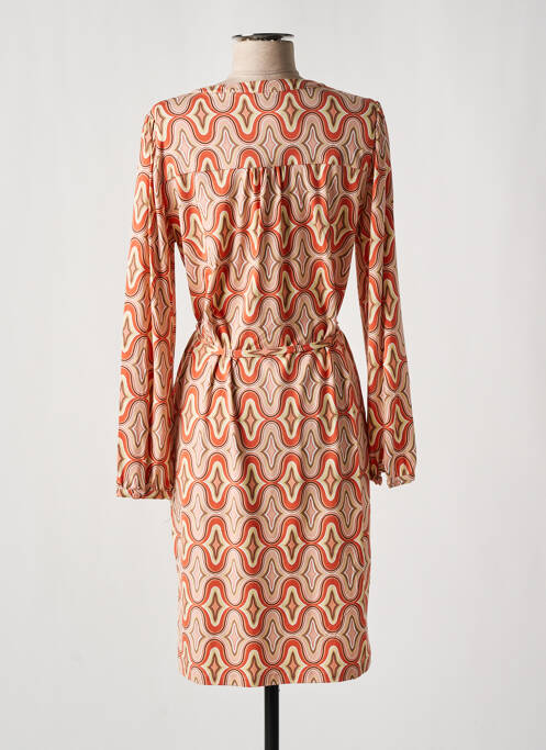 Robe mi-longue rose ESQUALO pour femme