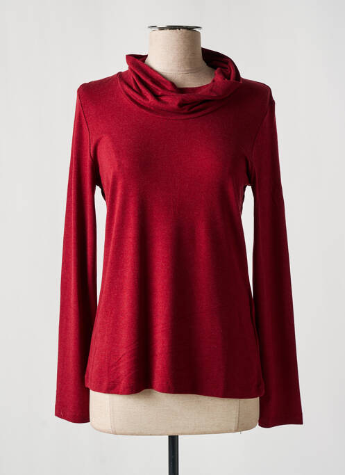 Sous-pull rouge DOLCEZZA pour femme