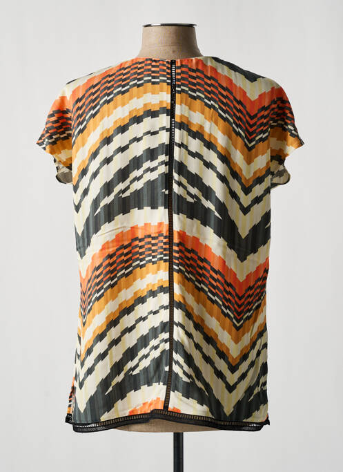 T-shirt orange MERI & ESCA pour femme