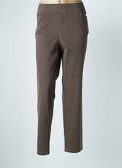 Jegging marron ANNA MONTANA pour femme seconde vue