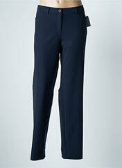 Pantalon droit bleu FRANK WALDER pour femme seconde vue