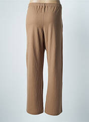 Pantalon large marron PAOLA BURANI pour femme seconde vue