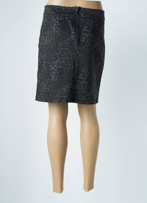 Jupe courte marron EVA KAYAN pour femme