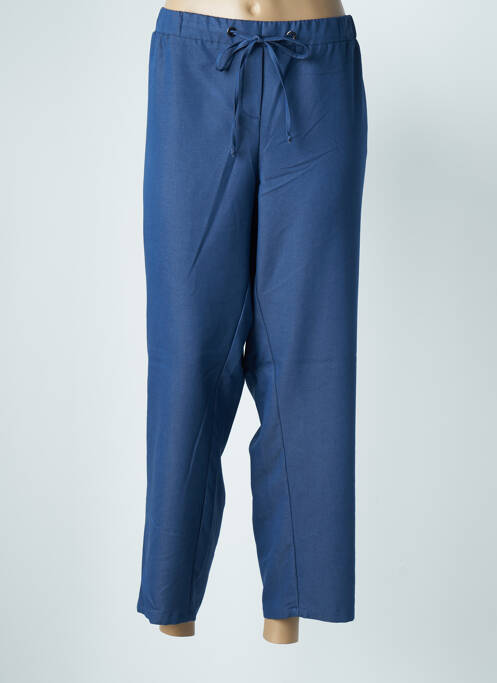 Pantalon 7/8 bleu FRANCE RIVOIRE pour femme